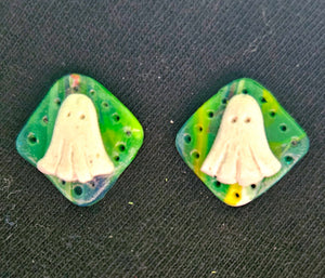 Colorful Ghost Earrings