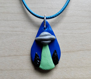 Ufo Beam Necklace