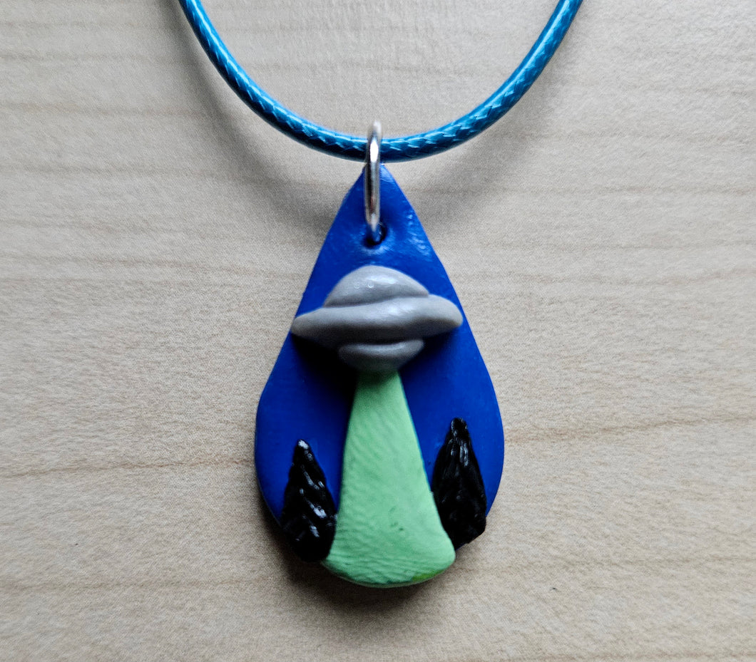 Ufo Beam Necklace