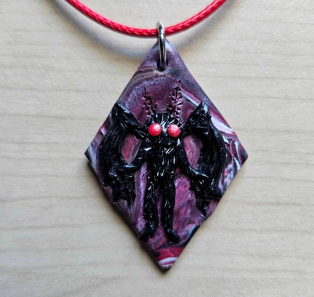 Mothman Necklace